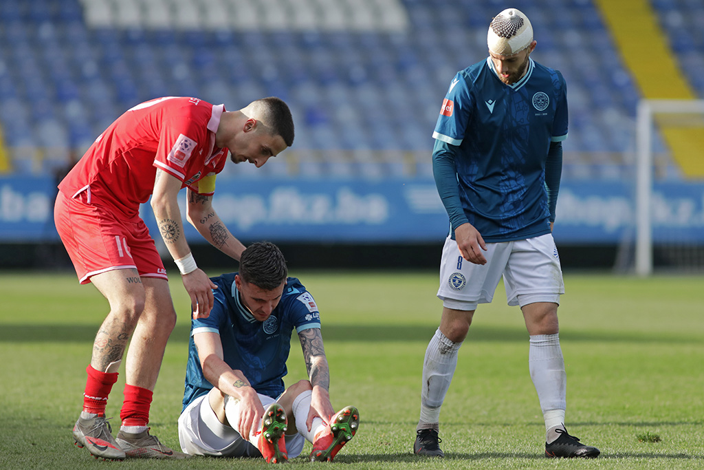 Željo i Mladost odigrali 4:4 na Grbavici, domaći u 94. minuti iz penala izbjegli poraz