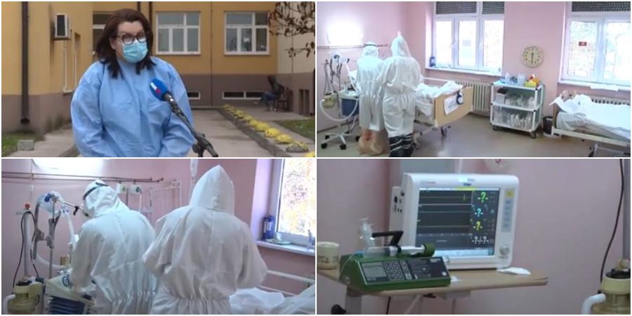 U respiratornom centru UKC-a Tuzla sve teže kliničke slike hospitaliziranih pacijenata