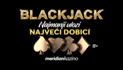 Dijamanti su vječni: Doživi realno kazino iskustvo sa Meridian DIAMOND BLACKJACK