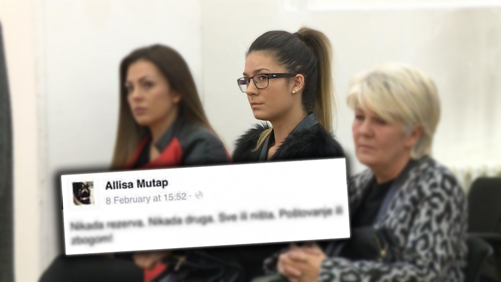 Objavljeno šta je Alisa Mutap pisala na Facebooku na dan brutalnog napada na Dženana Memića