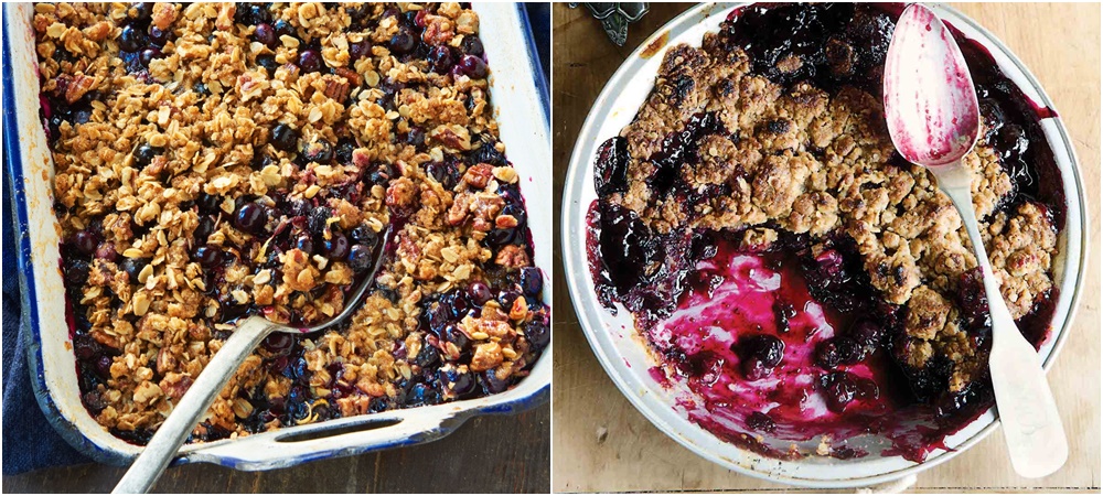 Crumble s borovnicama je kolač kojem slabo ko može odoljeti