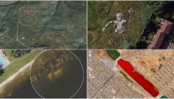 Ovo su najgori prizori zabilježeni na Google Earthu: Krvavo jezero, čudna skulptura...