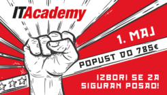 Izborite se za siguran posao: ITAcademy nudi do 785€ popusta na školovanje za najplaćenije IT pozicije