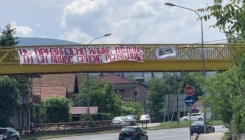 U Banja Luci transparent podrške Ratku Mladiću