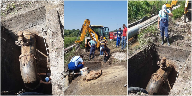 Tuzla: Ekipe Vodovoda će raditi cijelu noć na sanaciji kvara, komplet zapadni dio Grada je bez vodosnabdijevanja