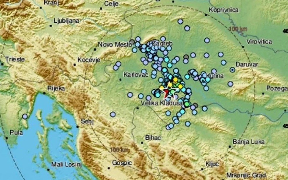 Novi zemljotres potresao Hrvatsku: Građani pišu da dugo nije bilo ovako