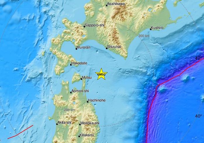 Zemljotres jačine 5,1 stepeni po Richteru pogodio Japan