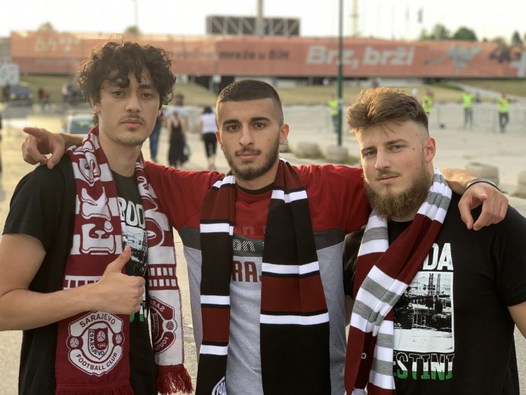 Bosanac, Turčin i Marokanac došli iz Njemačke da navijaju za Sarajevo