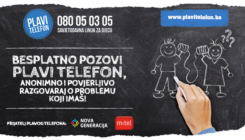 BiH: "Plavi telefon" od početka godine zabilježio 5.300 poziva i 300 upita preko interneta