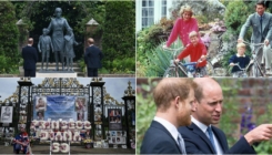 Prinčevi William i Harry otkrili kip princeze Diane na njen rođendan