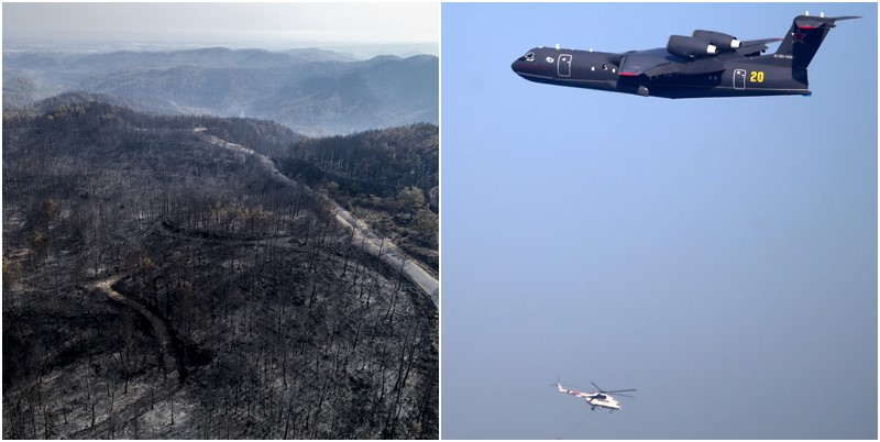 Rusija šalje Turskoj avione i helikoptere za gašenje požara, Erdogan zahvalio Putinu