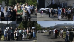 U Sarajevu počela masovna vakcinacija, dugi redovi građana