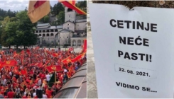 Napetost u Crnoj Gori raste, danas protesti na Cetinju