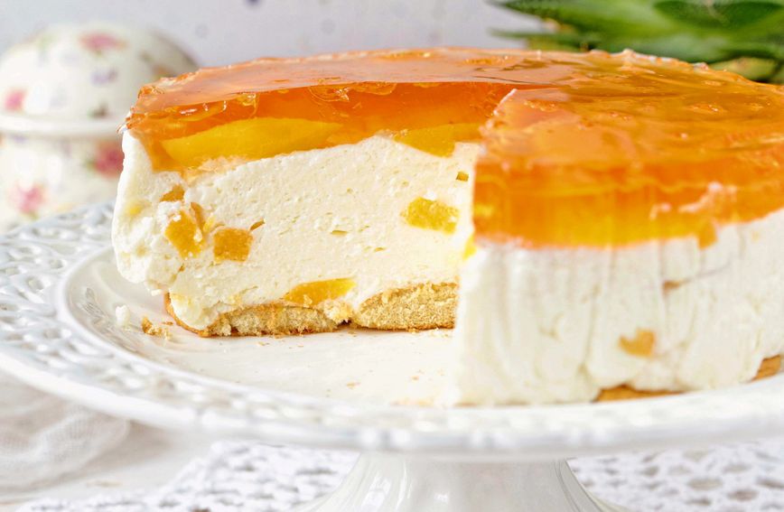 Recept za osvježavajući cheesecake s breskvama