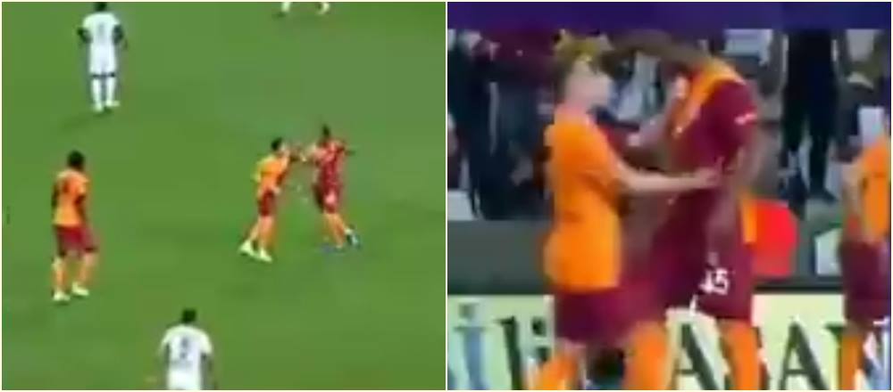 Igrači Galatasaraya se potukli nasred terena