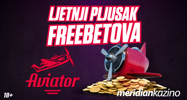 Meridian Kazino Kalendar: Samo u Meridianu Aviator donosi KIŠU FREEBET-ova!