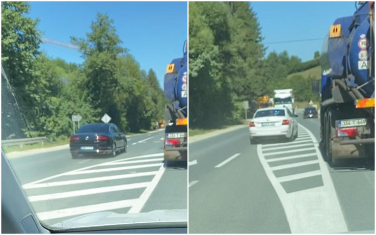 Opasna vožnja pratnje Fadila Novalića