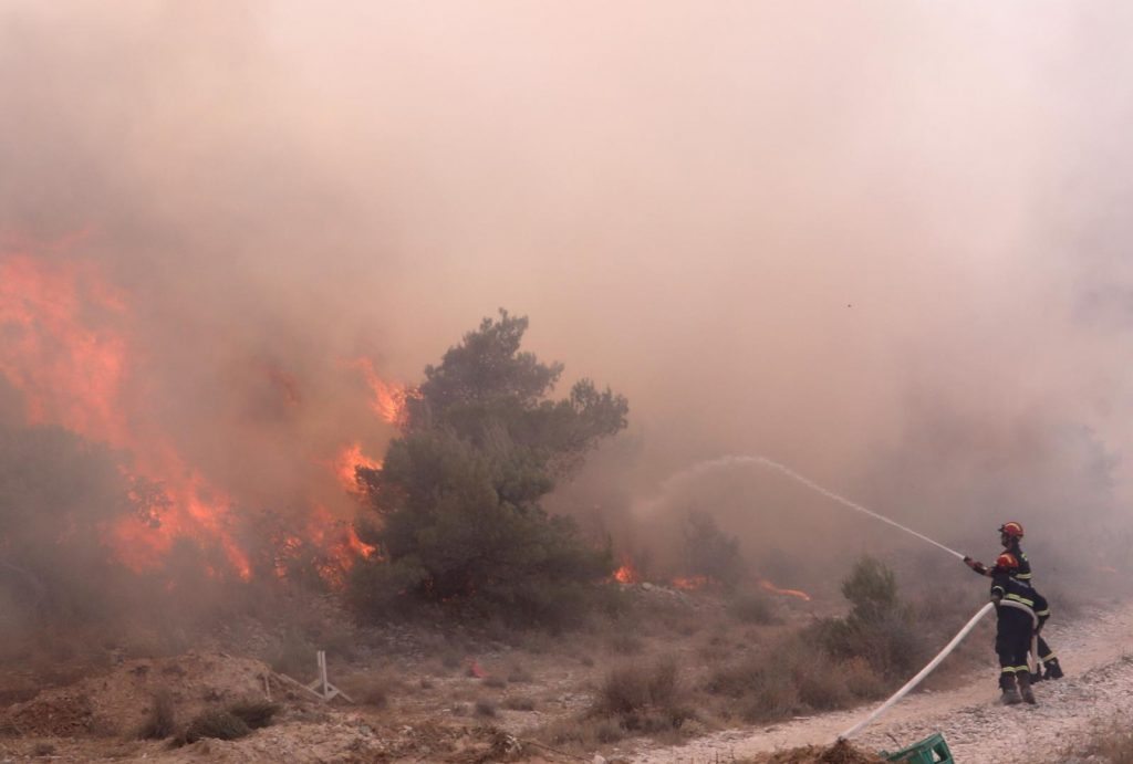 Ponovo se razbuktao požar kod Trogira