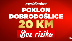 Samo danas Meridian poklon od 20 KM za besplatno sportsko klađenje, PLUS 300 SPINOVA!