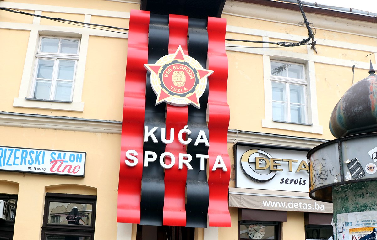 'RSD Sloboda' Tuzla sutra građanima predstavlja 'Kuću sporta'