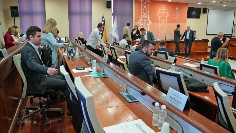 U Gradskom vijeću Mostara burno zbog imenovanja članova Izborne komisije