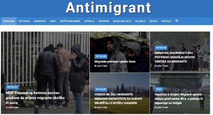 Podignuta optužnica protiv urednika portala Antimigrant: Izazivao nacionalnu i vjersku mržnju