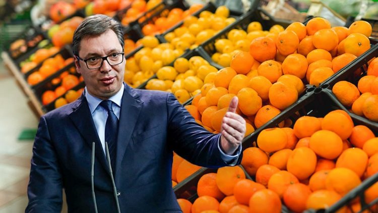 Vučić na primjeru sa pomorandžama objasnio "barbarske trikove Prištine"