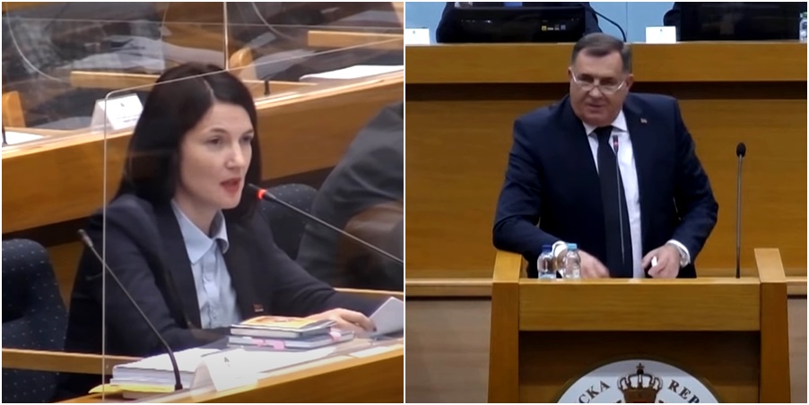 Jelena Trivić upitala Milorada Dodika: Gdje si bio u ratu? Jesi ti general ili si profiter?