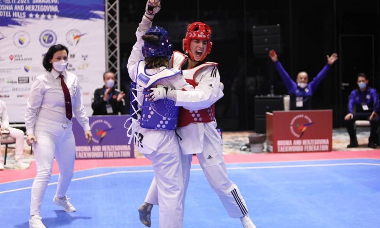 Nadina Mehmedović osvojila srebrenu medalju na Evropskom taekwondo prvenstvu za juniore