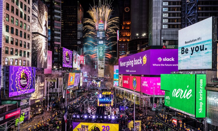 Doček novogodišnje noći na Times Squareu sa dokazom o vakcinaciji