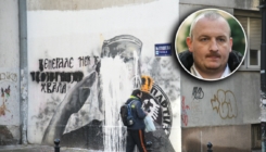 Ko je čovjek koji je uništio mural Ratku Mladiću: "Prijetili su da će me naći"