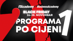 BLACK FRIDAY na ITAcademy i BusinessAcademy: 2 programa po cijeni 1