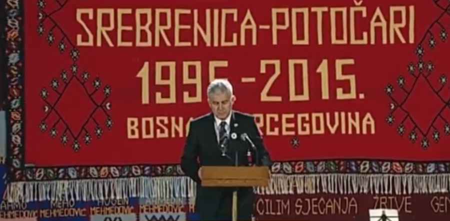 Čović jučer glasao protiv Zakona, a ovako je govorio u Srebrenici 2015. godine