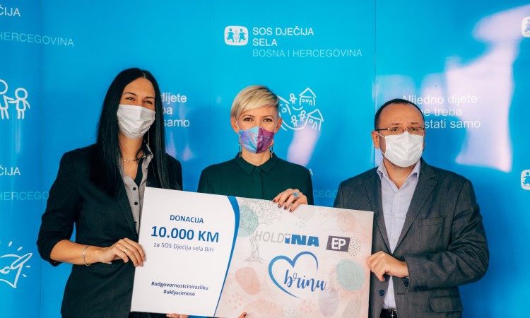 SOS Dječijim selima u BiH donirano 10.000 KM