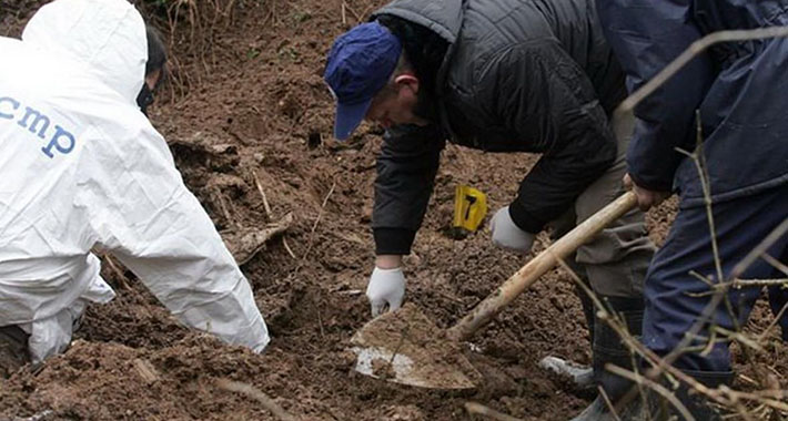 Na Kameničkom brdu ekshumirani posmrtni ostaci najmanje jedne žrtve proteklog rata