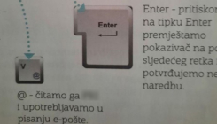 Naziv za znak @ u hrvatskom udžbeniku iz informatike izazvao raspravu: "Jadna djeca"