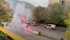 Objavljen snimak nereda u Mostaru: Policija pucala u zrak kako bi smirila huligane
