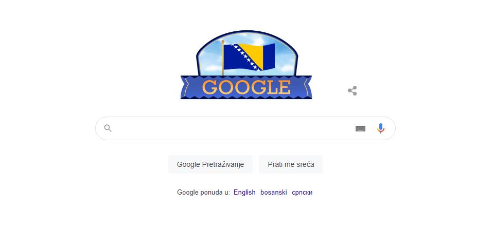 Google čestitao Dan državnosti Bosne i Hercegovine