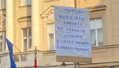 Protesti u Zagrebu: Plenkovića upoređuju s Mengeleom