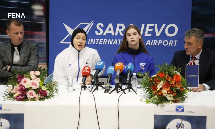 Lana Pudar danas se vraća u BiH, pres-konfrencija na Sarajevskom aerodromu