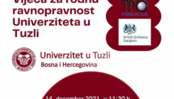 Sutra promocija Vijeća Univerziteta u Tuzli za rodnu ravnopravnost