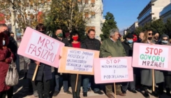 U Crnoj Gori protest zbog neusvajanja antifašističkog zakona