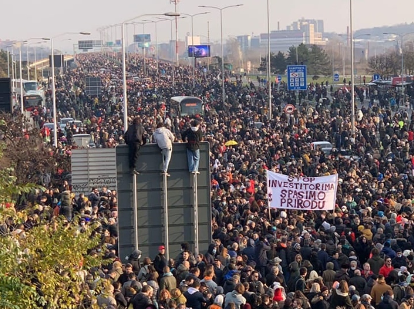 U Srbiji najavljene nove blokade i okupljanja građana