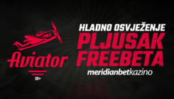 Meridian Kazino: Zaigraj AVIATOR – ovaj januar pljušti kiša FREEBET-ova!