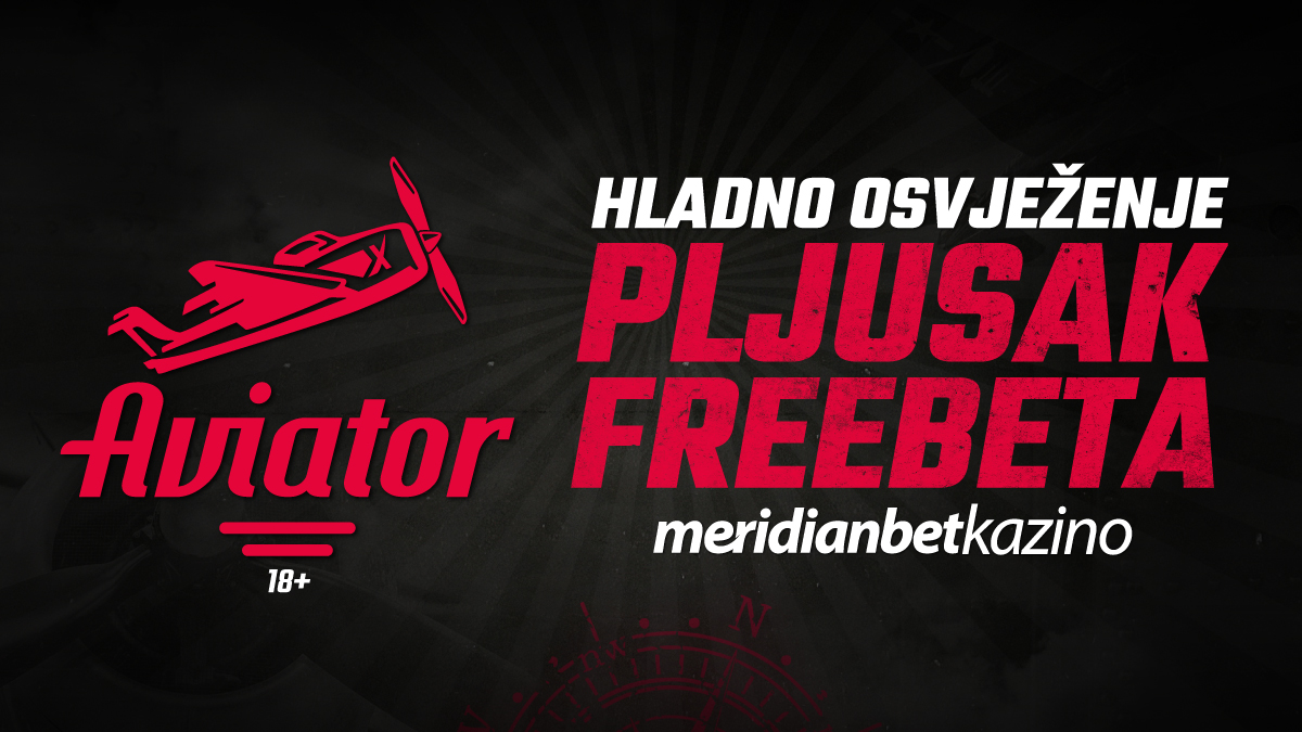 Meridian Kazino: Zaigraj AVIATOR – ovaj januar pljušti kiša FREEBET-ova!