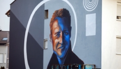 U Sarajevu završen mural legendarnom Michaelu Schumacheru