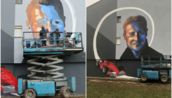 Dobročinstvo se ne zaboravlja: Legendarni vozač Formule 1 dobija svoj mural u Sarajevu