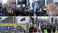 Stotine građana na protestima u Briselu: Zajedno smo Bosna