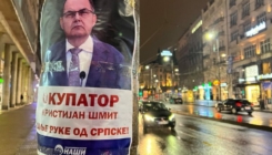 Beograd izlijepljen plakatima na kojima je “okupator” Christian Schmidt