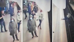 Uznemirujući video: Muškarac u metrou gurnuo ženu na šine u trenutku nailaska voza